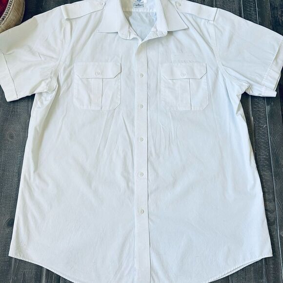 Pilot Aviator 6-ct Men’s Airline Uniform Shirts - Picture 3 of 7